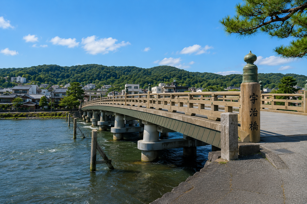 ．宇治橋の風景