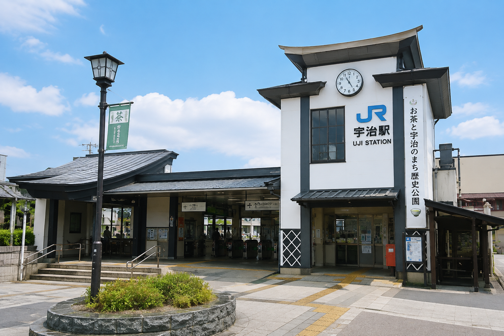 ．JR宇治駅の風景