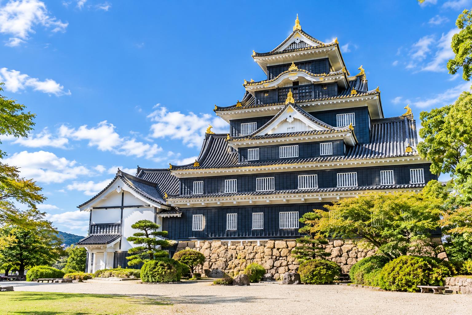岡山城